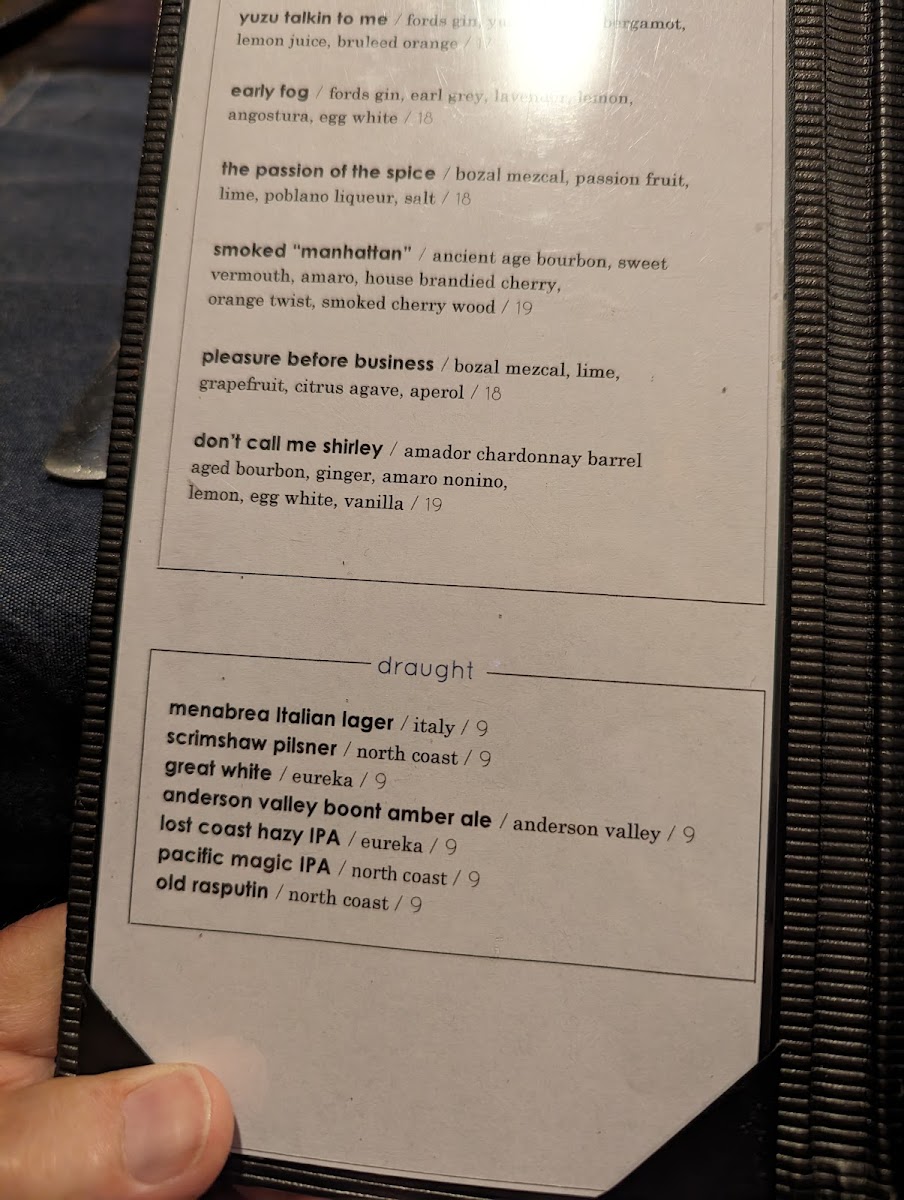 Menu - Wood & Water photo 10