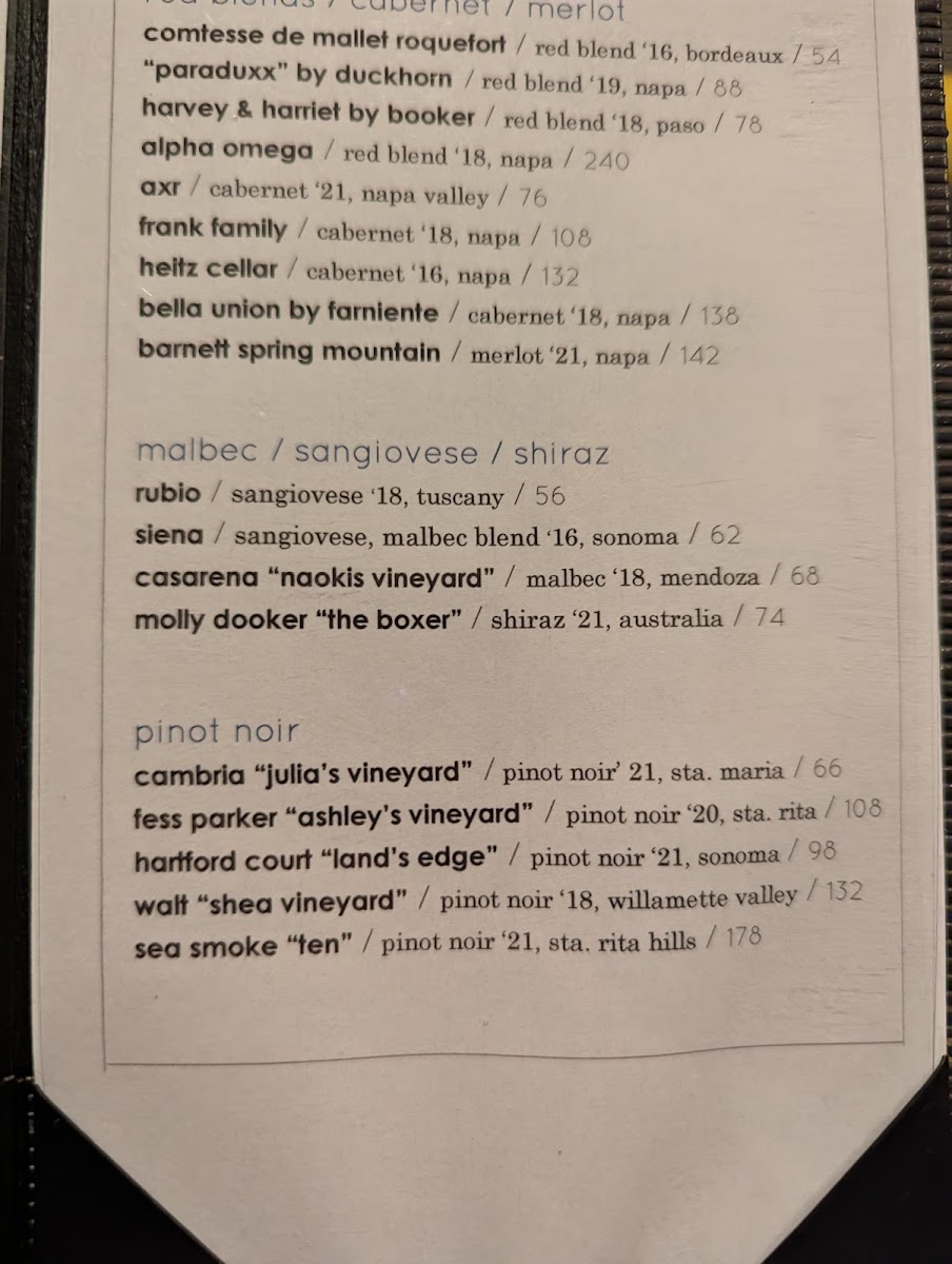 Menu - Wood & Water photo 6