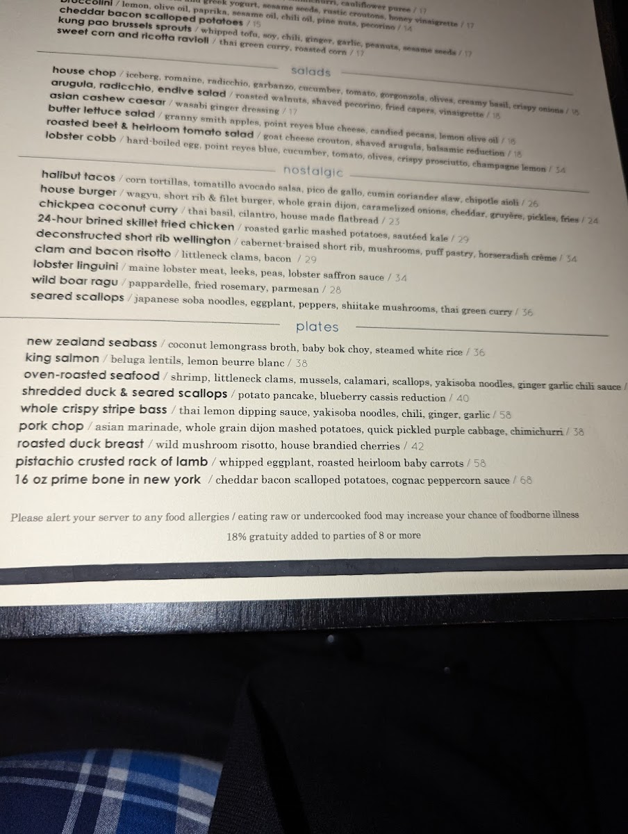 Menu - Wood & Water photo 9